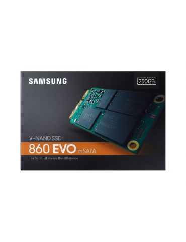 Samsung 860 EVO 250 Giga Bites mSATA SATA V-NAND MLC