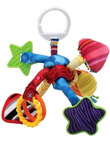 Lamaze Tug play knot jucării de atârnat pentru bebeluși - Tik.ro