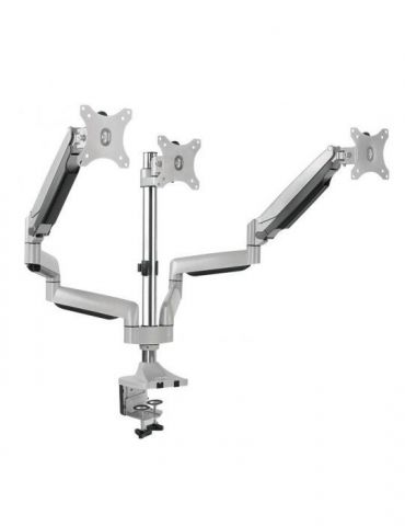 Suport de birou logilink pt 3 tv/monitor plat curbat diag. max 32 inch rotatie inclinare pivotare orizontala verticala totala ma