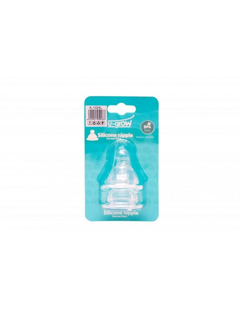Tetina silicon cu gat normal l u-grow a-1024l