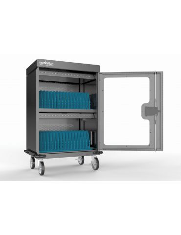 Manhattan 102353 cărucioare și dulapuri pentru administrarea dispozitivelor portabile Cărucior organizare dispozitive portabile