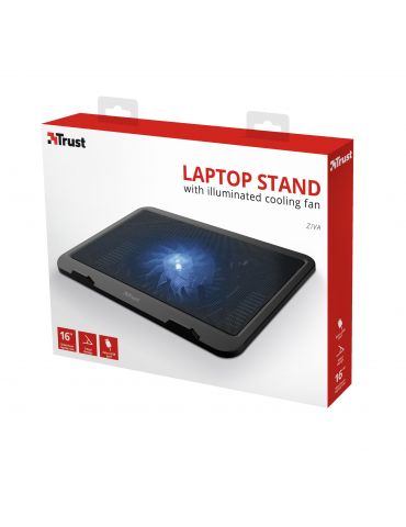 Trust 21962 suporturi de răcire pentru calculatoarele portabile 40,6 cm (16") Negru
