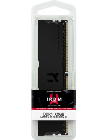 Goodram IRDM PRO module de memorie 16 Giga Bites 1 x 16 Giga Bites DDR4 3600 MHz - Tik.ro