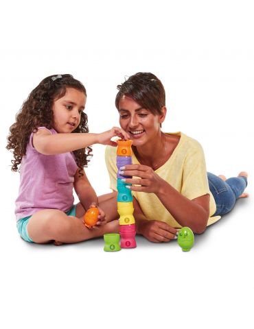 Tomy Toomies Hide & Squeak Egg Stackers