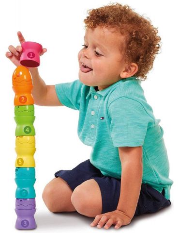 Tomy Toomies Hide & Squeak Egg Stackers