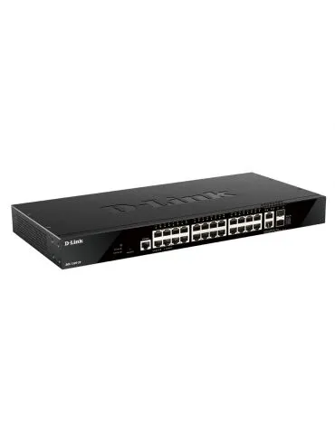 D-Link DGS-1520-28 switch-uri Gestionate L3 10G Ethernet (100 1000 10000) 1U Negru - Tik.ro