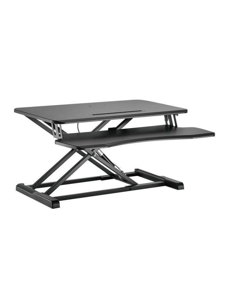 Stand de birou logilink pt 1 tv/monitor plat curbat diag. max nu e cazul verticala suport tastatura max 15 kg eo0033