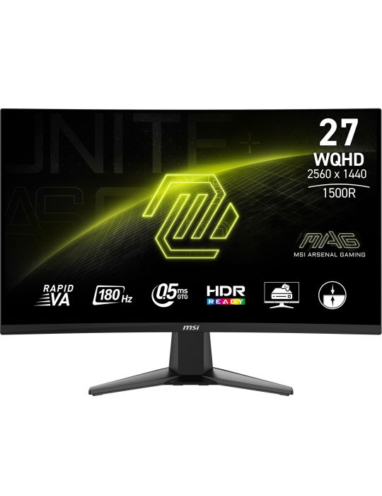 MSI MAG 27CQ6F monitoare LCD 68,6 cm (27") 2560 x 1440 Pixel Quad HD Negru