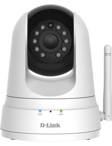 Camera ip d-link cube pt. interior dist. ir 8 m tip lentila fixa 2.3 mm 0.3 mpx cu fir | wi-fi microfon da poe nu carcasa plasti - Tik.ro