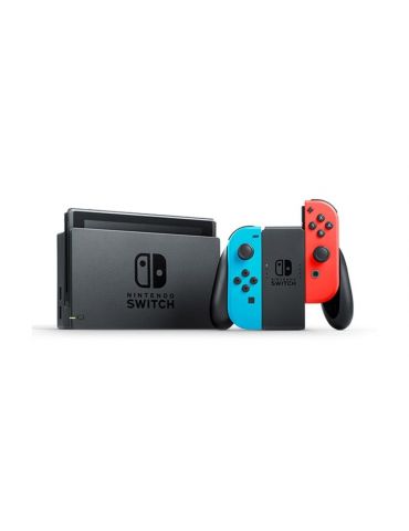 Nintendo Switch consolă portabilă de jocuri 15,8 cm (6.2") 32 Giga Bites Ecran tactil Wi-Fi Albastru, Gri, Roşu