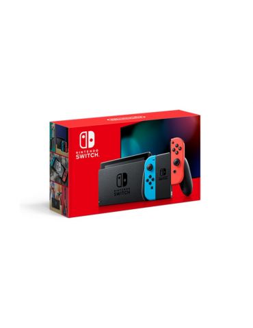 Nintendo Switch consolă portabilă de jocuri 15,8 cm (6.2") 32 Giga Bites Ecran tactil Wi-Fi Albastru, Gri, Roşu