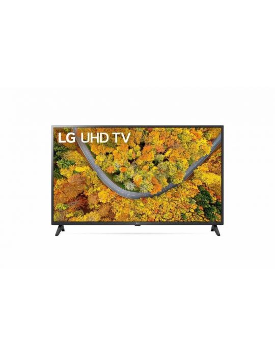 Led tv lg 190 cm/ 75 inch smart tv | internet tv ecran plat rezolutie 4k uhd 3840 x 2160 boxe 20 w 75up751c (include tv 14 lei) 