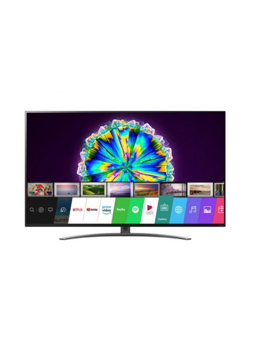 Led tv lg 139 cm/ 55 inch smart tv internet tv ecran plat rezolutie 4k uhd 3840 x 2160 boxe 20 w 55nano863na (include tv 14lei) 