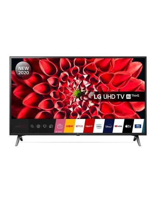 Led tv lg 123 cm/ 49 inch smart tv | internet tv ecran plat rezolutie 4k uhd 3840 x 2160 boxe 20 w 49un711c (include tv 14 lei) 