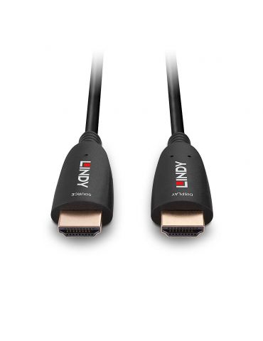 Lindy 38512 cablu HDMI 20 m HDMI Tip A (Standard) Negru