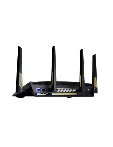 ASUS RT-BE88U router wireless 10 Gigabit Ethernet Bandă dublă (2.4 GHz  5 GHz) Negru, Gri