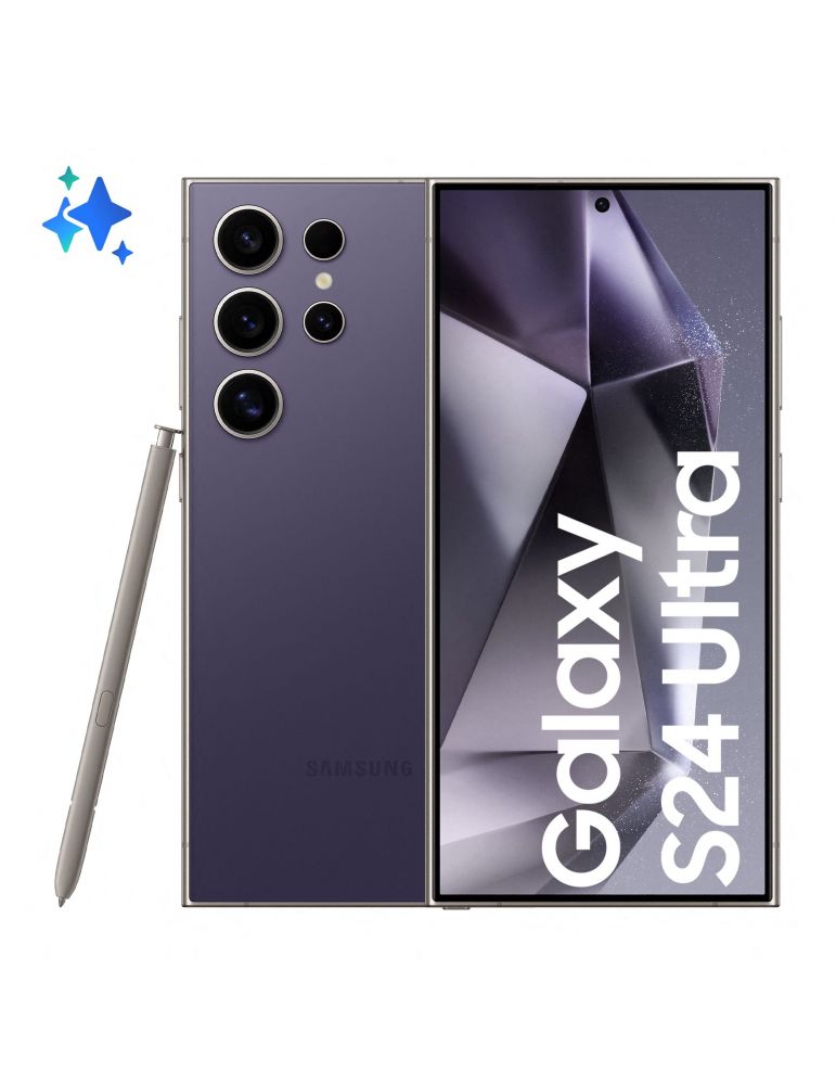 Samsung Galaxy S24 Ultra 17,3 cm (6.8") Dual SIM 5G USB tip-C 12 Giga Bites 1 TB 5000 mAh Titan, Violet