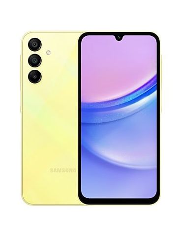 Samsung Galaxy SM-A155FZYIEUE smartphone 16,5 cm (6.5") Dual SIM hibrid 4G USB tip-C 8 Giga Bites 256 Giga Bites 5000 mAh Galben