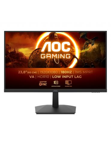AOC G1 24G15N2 monitoare LCD 60,5 cm (23.8") 1920 x 1080 Pixel Full HD Negru - Tik.ro
