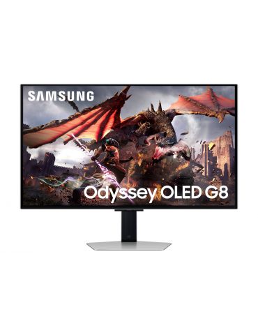 Samsung G80SD monitoare LCD 81,3 cm (32") 3840 x 2160 Pixel 4K Ultra HD OLED Argint - Tik.ro