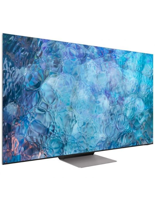 Qled tv samsung 190 cm/ 75 inch smart tv | internet tv ecran plat rezolutie 8k uhd 7680 x 4320 boxe 80 w qe75qn900a (include tv 