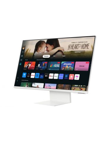 Samsung M80D monitoare LCD 81,3 cm (32") 3840 x 2160 Pixel 4K Ultra HD LED Alb