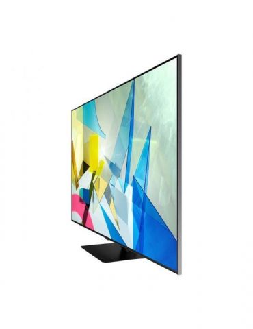 Qled tv samsung 139 cm/ 55 inch smart tv internet tv ecran plat rezolutie 4k uhd 3840 x 2160 boxe 60 w qe55q80ta (include tv 14l
