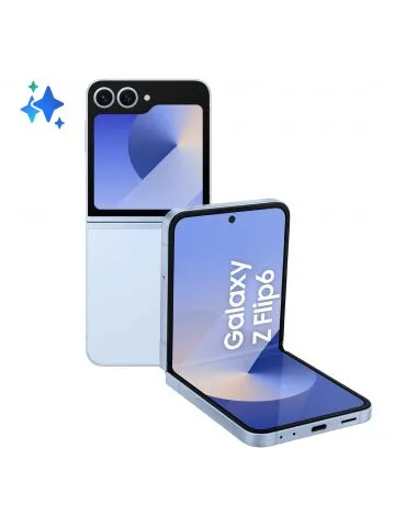 Samsung Galaxy Z Flip6 SM-F741B 17 cm (6.7") Dual SIM Android 14 5G USB tip-C 12 Giga Bites 256 Giga Bites 4000 mAh Albastru - Tik.ro