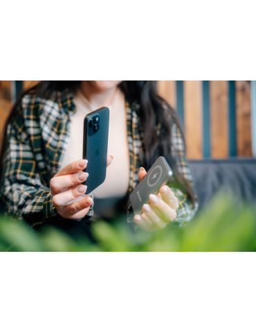 Verbatim Charge 'n' Go Polimer Litiu (LiPo) 5000 mAh Încărcare fără fir Gri