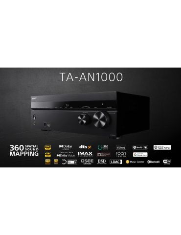Sony TA-AN1000 165 W 7.2 canale Surround 3D Negru