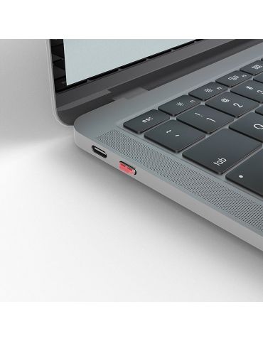 Lindy 40425 cheie port Dispozitiv blocare port + cheie USB tip-C Roz 5 buc.