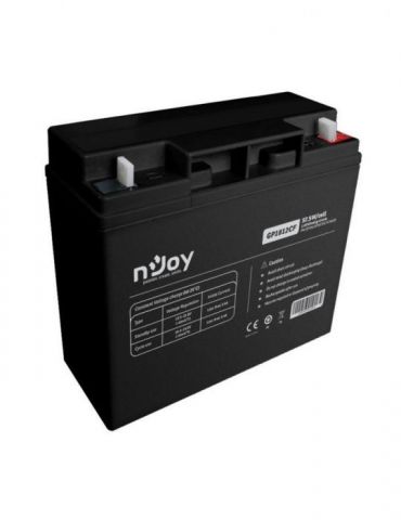 Baterie ups gp1812cf | 12 v | 18 a | 181 x 67 x 177 mm | borne t2 btvacathethcfcn01b (include tv 0.5 lei) Njoy - 1