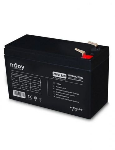 Acumulator ups njoy pw9123d 12v/9 ah btva-09123pw-cn01b (include tv 0.5 lei) Njoy - 1