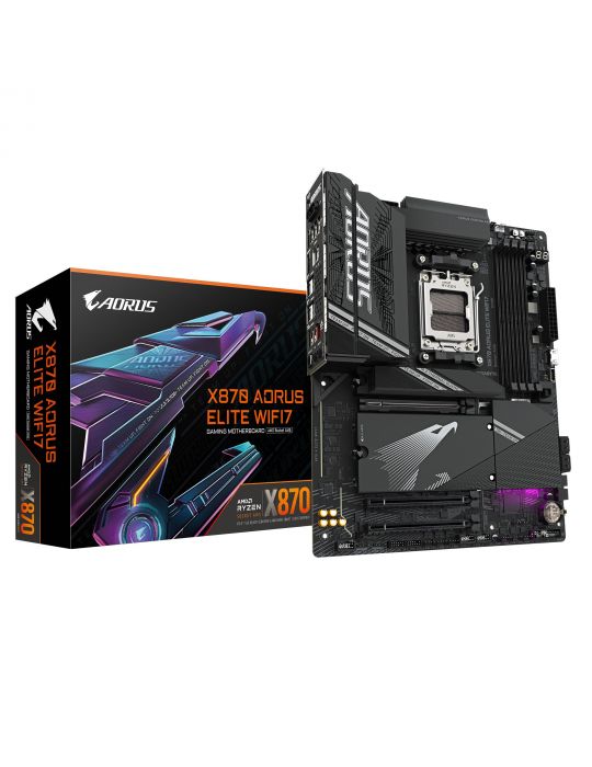 GIGABYTE X870 A ELITE WIFI7 plăci de bază AMD X870 Mufă AM5 ATX