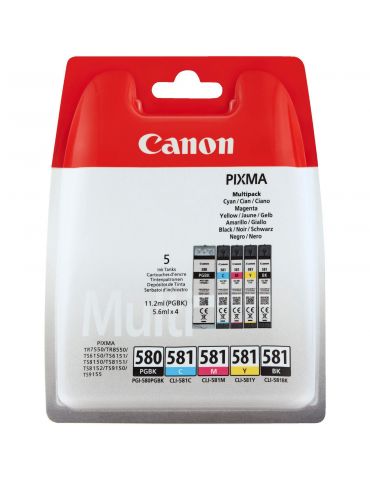 Cartus cerneala Kit Canon PGI-580/CLI-581 C/M/Y/BK Canon - 1