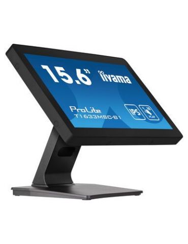 iiyama ProLite T1633MSC-B1 monitoare LCD 39,6 cm (15.6") 1920 x 1080 Pixel Full HD Ecran tactil Negru