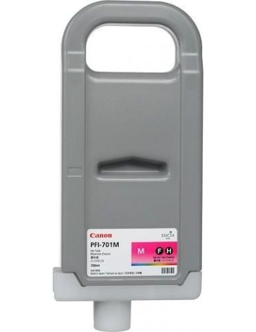 Cartus cerneala original canon magenta pfi-701m pentru ipf 8000|8100|9000|9100  incl.tv 0.11 ron cf0902b001aa Canon - 1