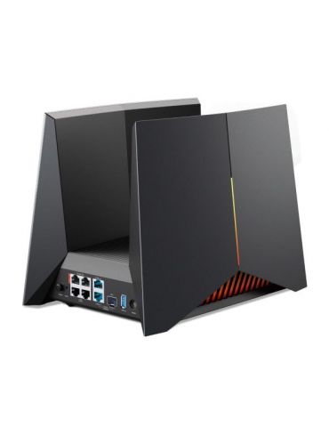 TP-Link Archer GE800 router wireless 10 Gigabit Ethernet Tri-band (2.4 GHz   5 GHz   6 GHz) Negru