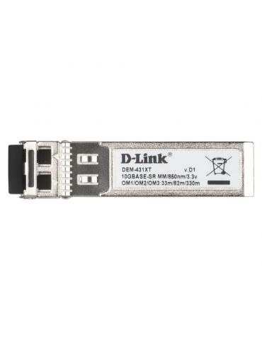 D-Link DEM-431XT module de emisie-recepție pentru rețele Fibră optică 10000 Mbit s SFP+