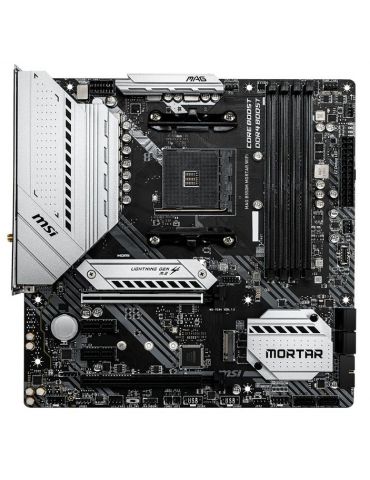 Placa de baza msi b550m mortar wifi skt am4 matx amd b550 4 x ddr4 max. 128 gb 6 x sata 2 x m.2 7.1 b550m mortar wifi Msi - 1
