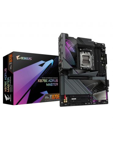 GIGABYTE X870E AORUS MASTER plăci de bază AMD X870 Mufă AM5 ATX - Tik.ro