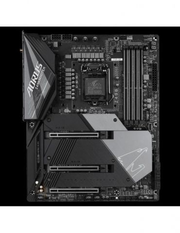 Placa de baza gigabyte z490 aorus mast wf skt lga 1200 atx intel z490 4 x ddr4 max. 128 gb 6 x sata 3 x m.2 7.1 z490 aorus mast 