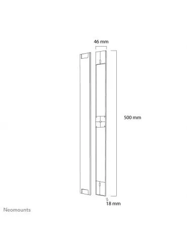 Neomounts NS-CC050SILVER accesoriu cabluri - Tik.ro