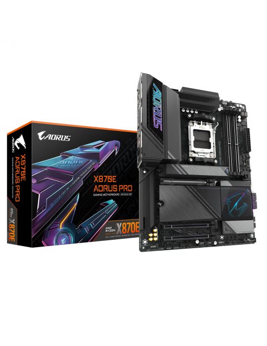 GIGABYTE X870E AORUS PRO plăci de bază AMD X870E Mufă AM5 ATX