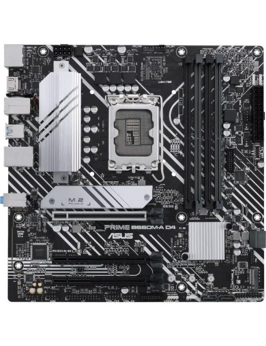 Placa de baza ASUS PRIME B660M-A D4, Intel B660, Socket 1700, mATX Asus - 1