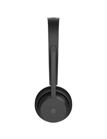 Lenovo Wireless VoIP Headset Căști Fără fir Bandă de fixare pe cap Birou Call center Bluetooth Negru