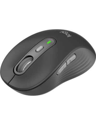 Logitech MK950 Signature Slim tastaturi Mouse inclus Birou RF Wireless + Bluetooth QWERTY US Internațional Grafit