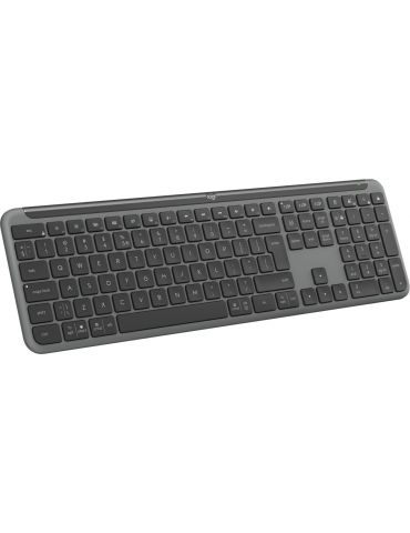 Logitech K950 Signature Slim tastaturi Birou RF Wireless + Bluetooth QWERTY US Internațional Grafit