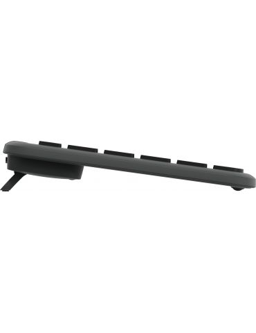 Logitech K950 Signature Slim tastaturi Birou RF Wireless + Bluetooth QWERTY US Internațional Grafit