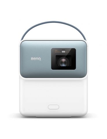 BenQ GP100 proiectoare de date Proiector cu rază normală 1000 ANSI lumens DLP 1080p (1920x1080) Albastru, Alb